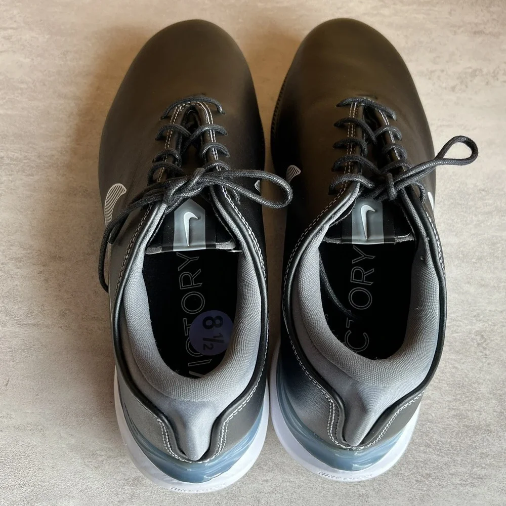 Nike Air Zoom Victory Tour 2 Men's Golf Shoes CW8155 001 Black‎ White Size 10.5